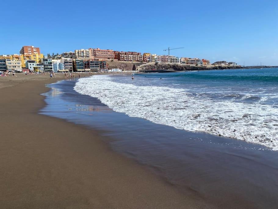 Beachfront Apartment Incl Highspeed Wifi Melenara Exterior foto
